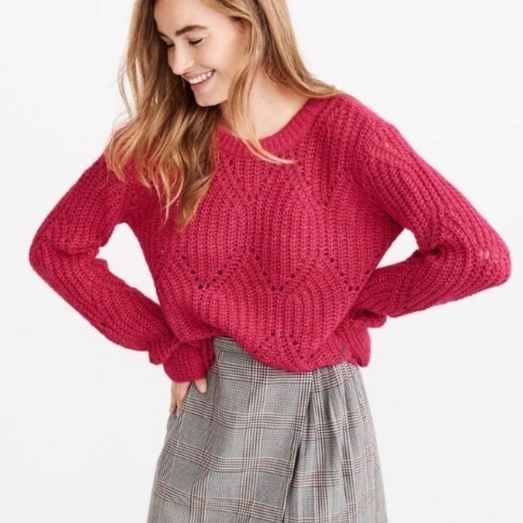 NWT Abercrombie & Fitch Knit Sweater XS - Picture 6 of 6